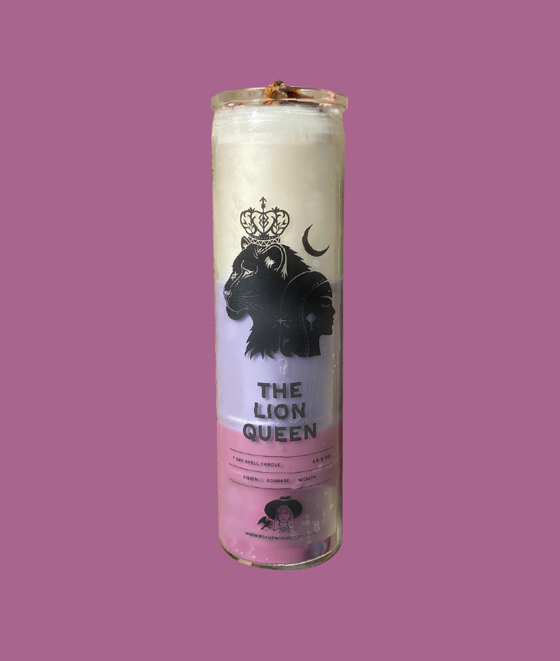 The Lion Queen Spell Candle