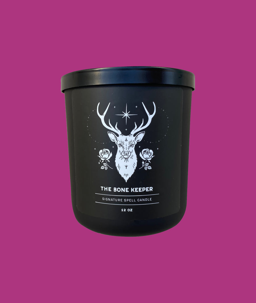 The Bone Keeper Signature Spell Candle